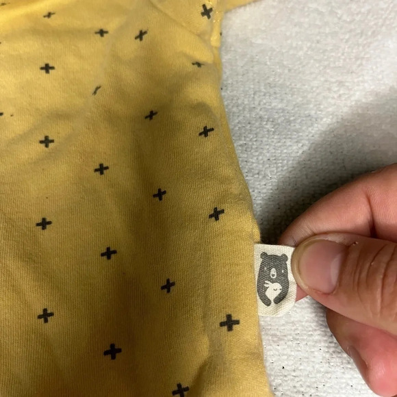 Rabbit + Bear by Emily & Oliver onesies 0-3 Months - Picture 3 of 7